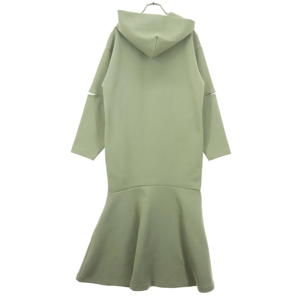 Beauty Products Emmi Long Sleeve Hoodie Cut Long Dress Mermaid Silhouette Women Used