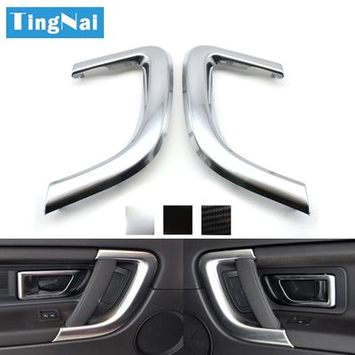 Left Right Car Interior Door Pull Handle Cover Trim Replacement for Land Rover Discovery Sport 2015-