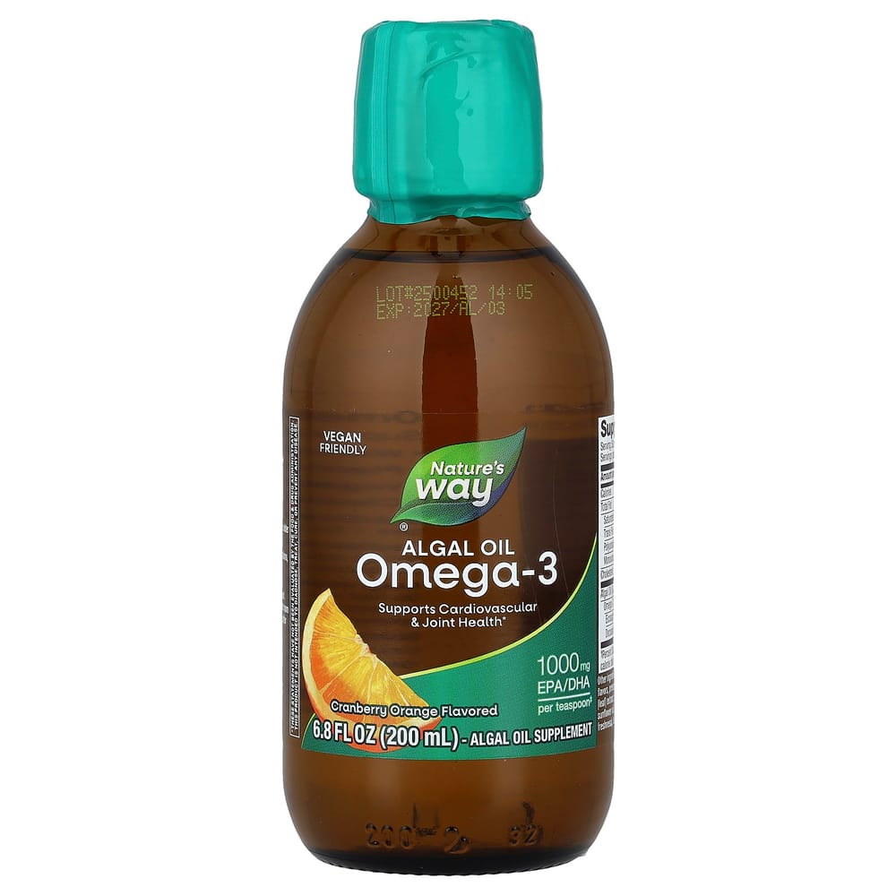 Ascenta NutraVege Plant-Based Omega-3 Cranberry Orange Flavor 1000mg