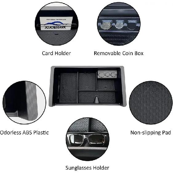 Car Central Control Armrest Box Storage Box For Land Rover Defender -2024 Car Storage Organizing Accessories