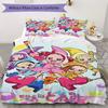 Magical DoReMi Pattern Bedding,Quilt Set Quilt Cover Pillowcase Home Birthday Gift(1 * duvet cover + 2 * pillowcase, without core)_lx