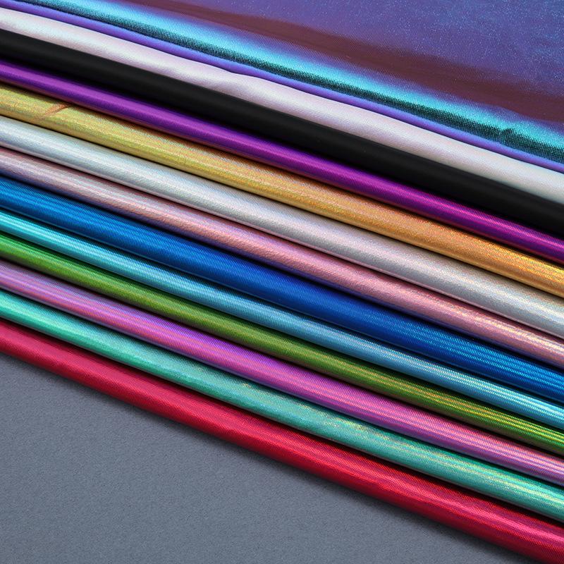 Iridescent Four-Way Stretch Fabric for Costumes & Masks - In Stock