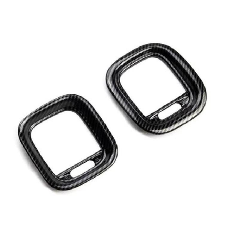 Front Side Air Vent Outlet Cover Trim Carbon Fiber For 2016- Dodge Charger