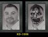 Halloween Decoration 3D Change Face Expression Moving Ghost Portrait Photo Frame Horror Party Castle Haunted House Props Decor