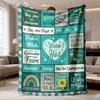New Arrival Soundwave Technology Ultrawarm Bohemian Flannel Blanket - Soft Hug Cushion Bedspread Suitable for Pets, Teens, Cancer Care & Recovery - Ma