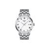 Drømmende Socialite Kollektion Kvarts Urværk Herreur Ur 42mm Hvid Urskive Rustfrit Stål Kasse T129.410.11.013.00