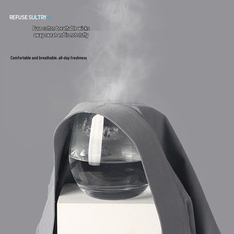 LANSANA Men's 7A Antibacterial Sports Boxer Briefs (3-Pack)