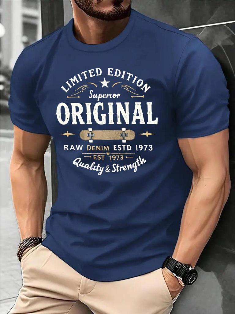 Neuer Retro Street Trend Buchstabendruck 100% Baumwolle Herren Damen T-Shirt Sommer Herbst Täglich Outdoor Sport Lässig Locker Kurzarm