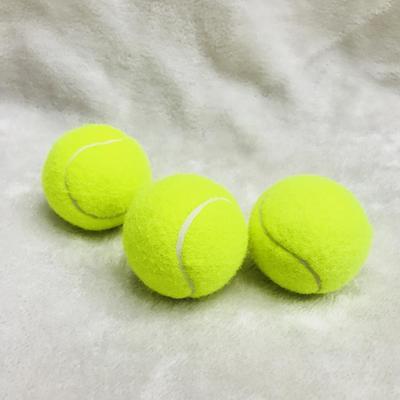 1 PCS Tennis Professionelle Gummi Tennis Ball Hohe Widerstandsfähigkeit Übungen Für Schule Ausbildung Comp S2G8