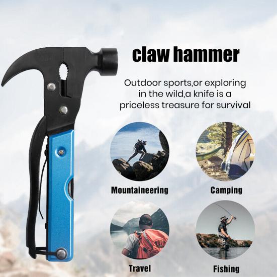 Portable Multi-tool Knife Hammer with Handle Lightweight Portable Pocket Knife Men Multi-tool Accessories