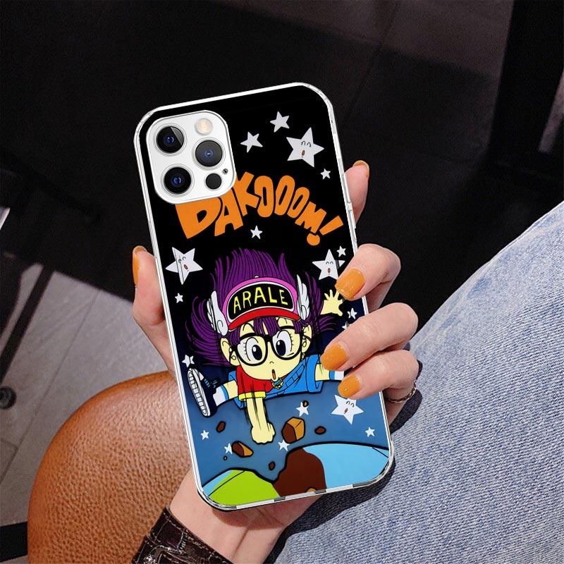 Dr Slump Arale Anime Phone Case For iPhone 17 Air 16 Pro Max 16E 15 + 14 Plus 11 12 13 Mini 7 8 SE Gift Print Cover Fundas 16 Pr
