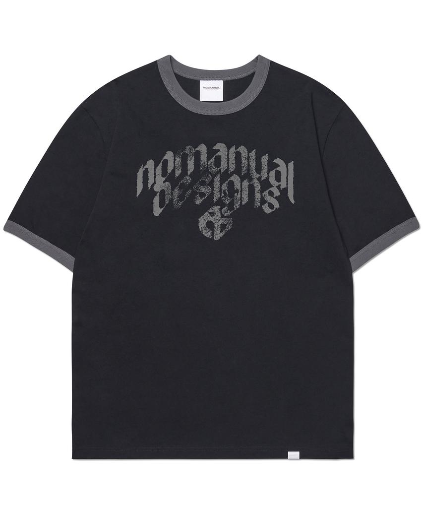 Nomaenyueol N.D Ringer T-Shirt - Black