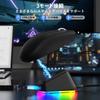 MAMBASNAKE X ATTACK SHARK G3PRO Wireless Gaming Mouse with Magnetic Charging Dock, RGB Charging Stand, Wireless Bluetooth, Wired Gaming Mouse, 3