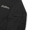 Malbon Golf Malbon Membrane Stadium Jacket Black (Man)