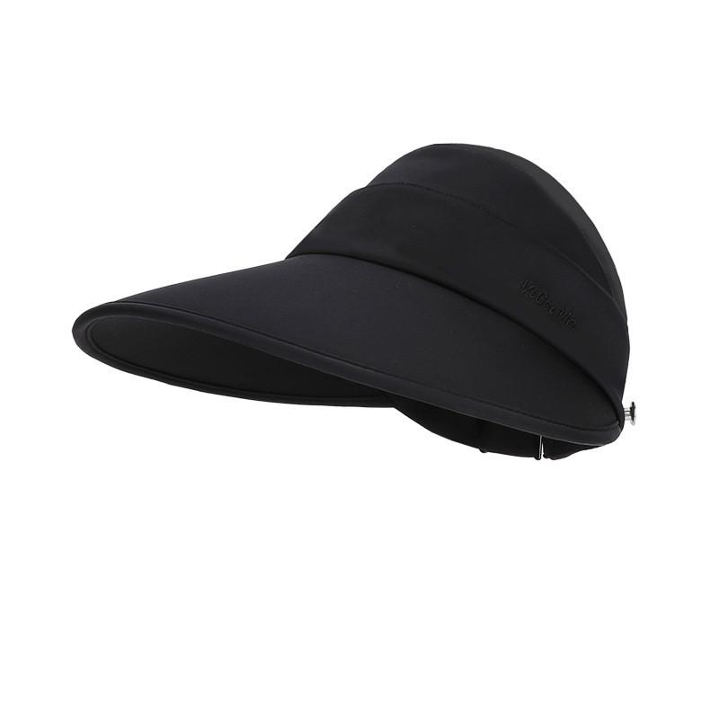 Summer Ice Silk Wide Brim Sun Hat For Women With Adjustable Fit And Face Mask Hook