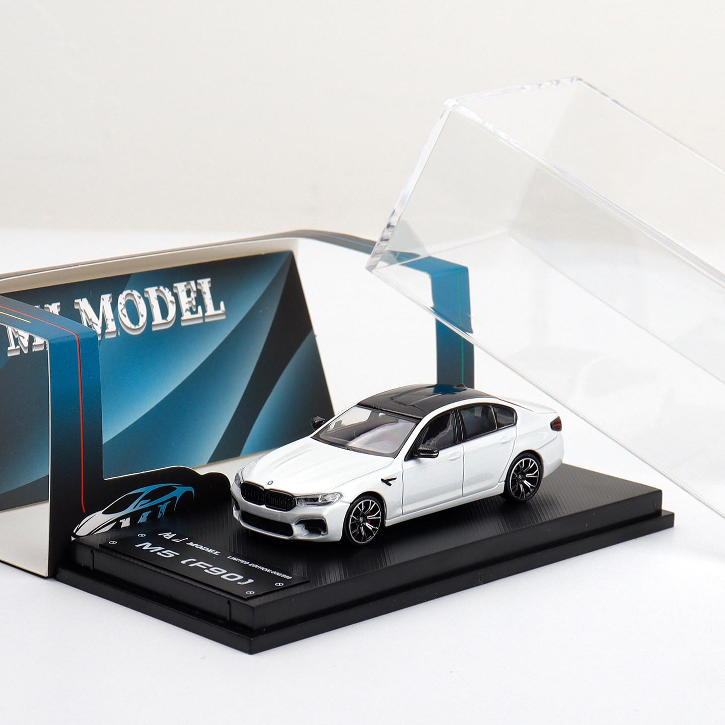 

МДж 1:64 BMW M5 F90 MK6 Коллекция моделей автомобилей из литого металла Подарок белый