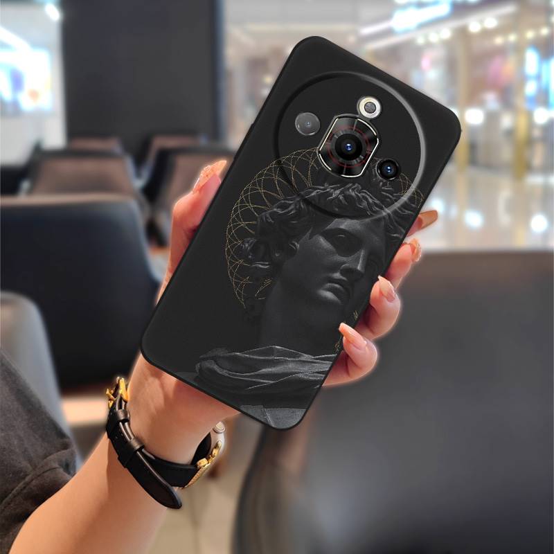 Shockproof Silicone Phone Case For ZTE Nubia Focus Pro 5G TPU Waterproof Graffiti Phone Pouch Anti-knock Full Wrap Cute
