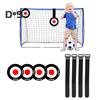 2/4 Pcs Agility Targets Flat Cones Soccer Target Shoot Goal Target Discs for Lacrosse Soccer Baseball Hockey Sports Training