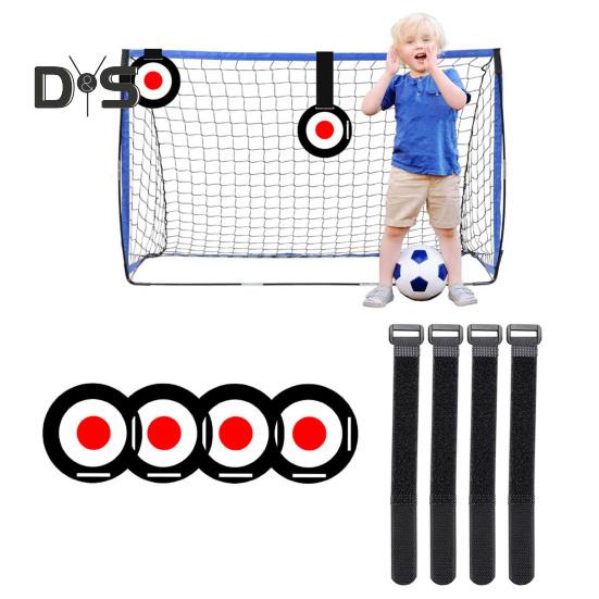 2/4 Pcs Agility Targets Flat Cones Soccer Target Shoot Goal Target Discs for Lacrosse Soccer Baseball Hockey Sports Training
