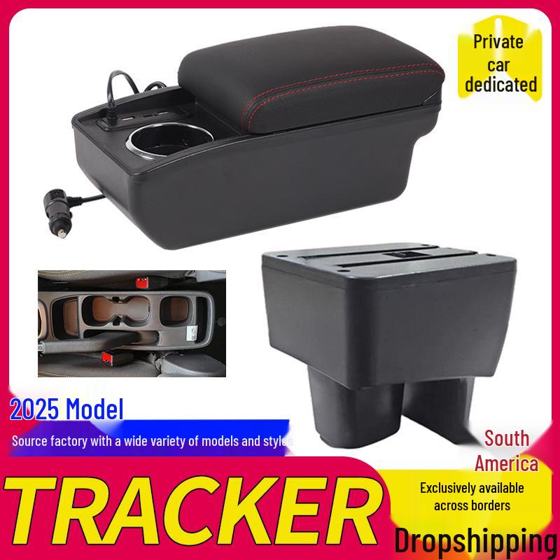 Chevrolet TRACKER 2025 Center Console Box - No Drilling Required