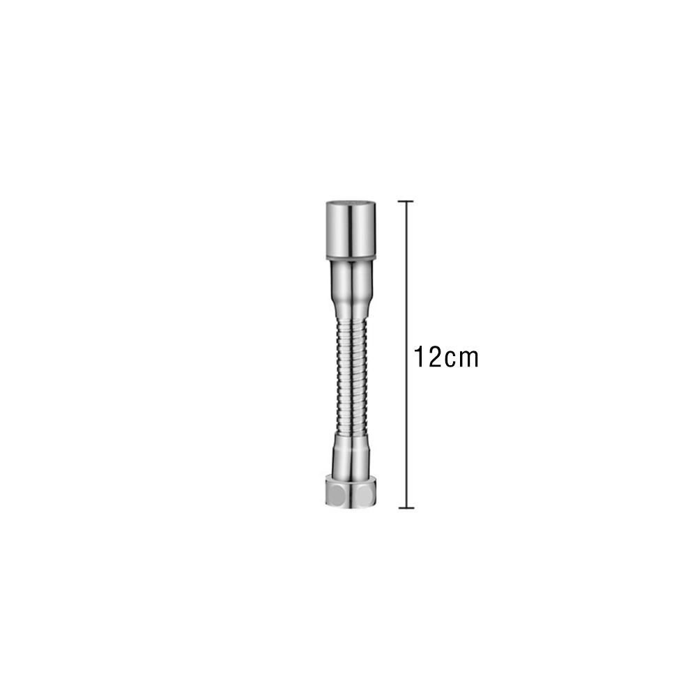 

12-50 см универсальный удлинитель для смесителя из нержавеющей стали с вращением на 360° кухонная мойка насадка против брызг аэратор удлинительный шланг 1/2 режима