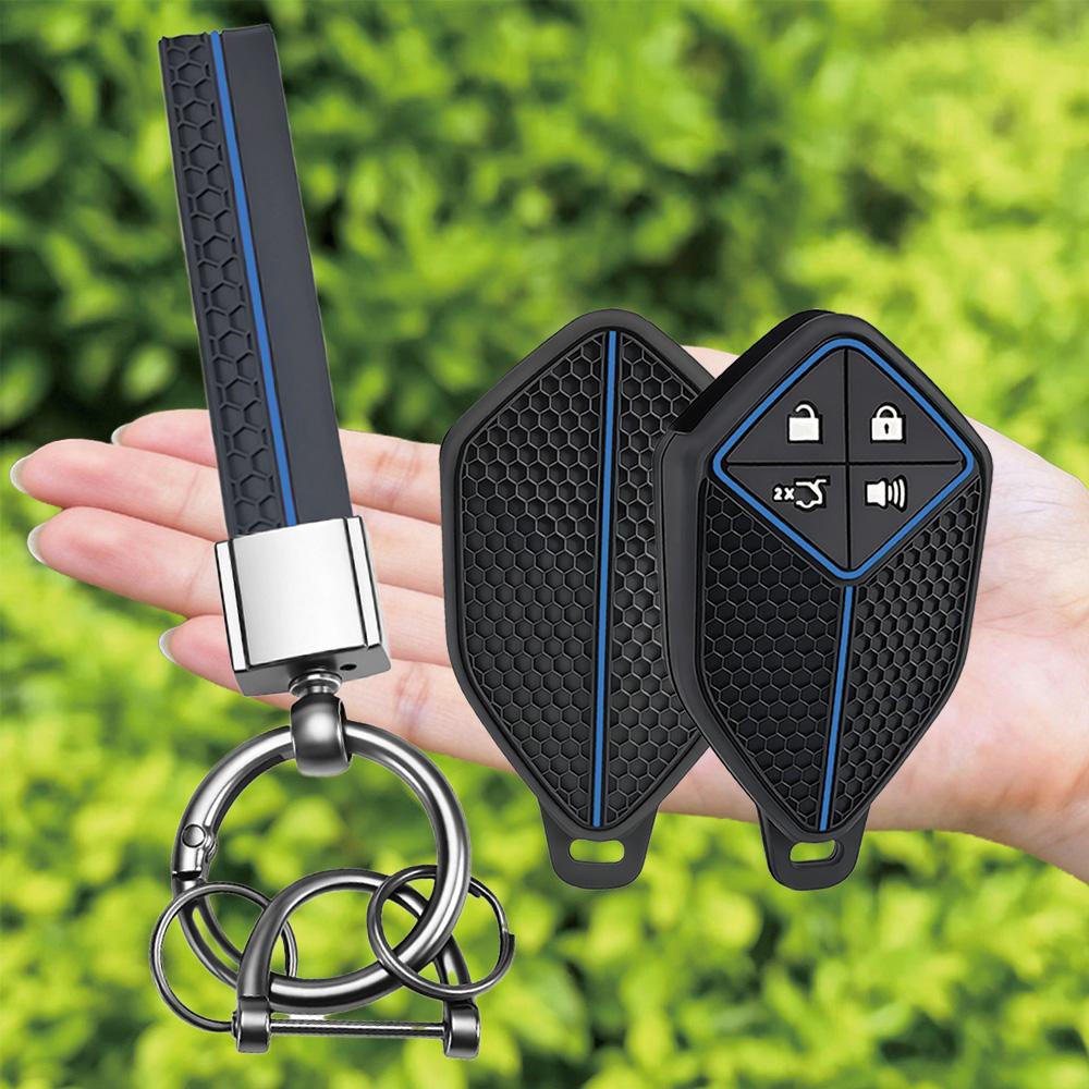 New Silicone Car Key Case Cover For Changan DEEPAL S7 SL03 2025 2025 2025 Key Fob Key Protector Keychain Holder Accessories