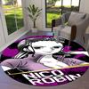 Nico Robin Round Area Rug Carpet Rug For Living Room Bedroom Sofa Playroom Decor Nonslip Floor Mat