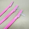 100Pcs/Bag Portable Face Razor Eyebrow Trimmer Knives Hair Remover Eye Brow Trimming Shaping Epilation Hair Shaver Blades