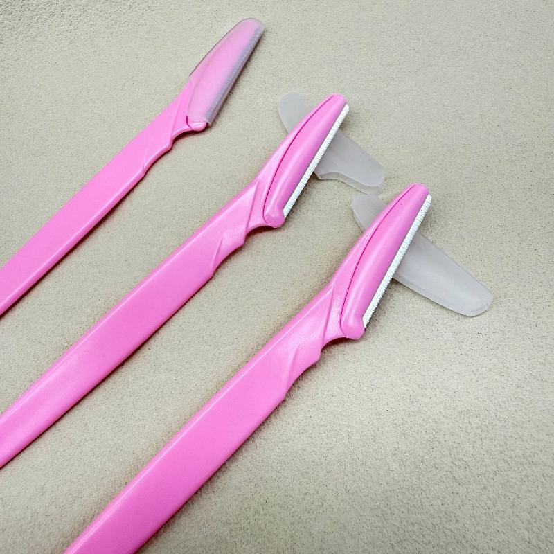100Pcs/Bag Portable Face Razor Eyebrow Trimmer Knives Hair Remover Eye Brow Trimming Shaping Epilation Hair Shaver Blades