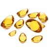 2Pcs Feng Shui Chinese Ancient Gold Ingot Mascot Citrine Ingot Money Wealth