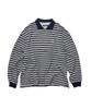 NAUTICA Striped Collared Sweatshirt Npo4495