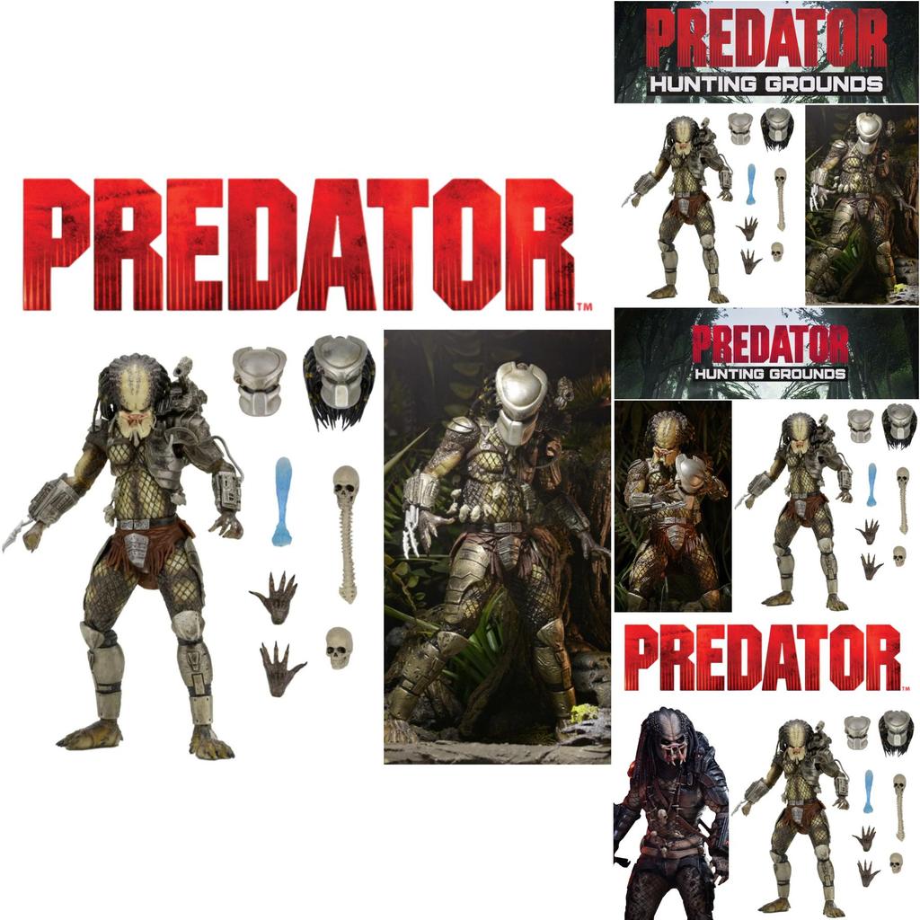 Neca P12.0 7 Deluxe 7-inch Articulated Action Figure Of Neca Predator P1 Jungle Hunter 2.0