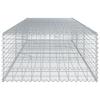 Gabion with Lid 300 X 100 X 50 Cm Galvanized Iron