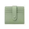 Cross-border RFID Anti-Magnetic Women's PU Wallet - Solid Color, Lightweight, Buckle Closure, Short Coin Purse & Card Holder