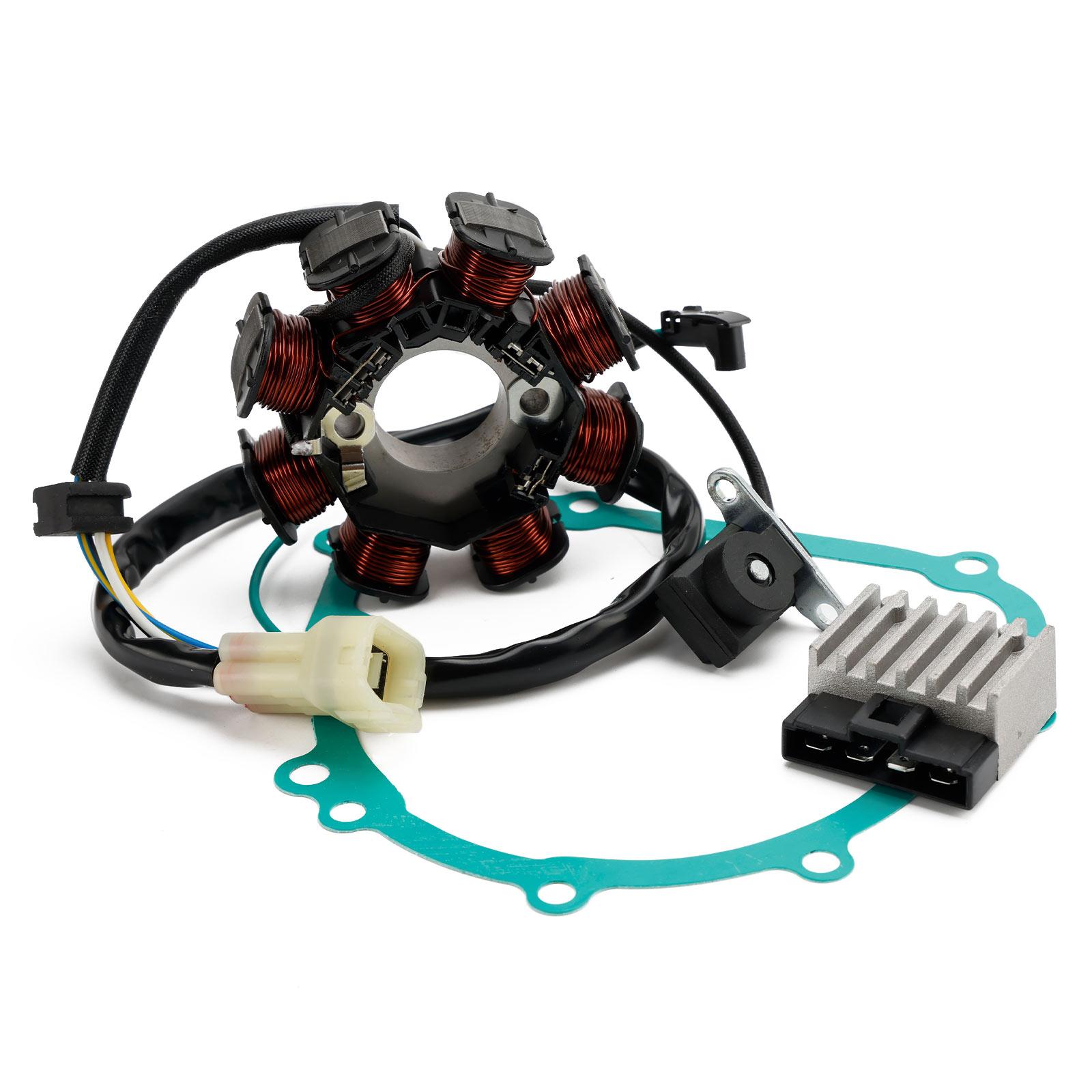 

Generator Stator Regulator & Gasket For Kawasaki Wind 125 BR 125 BR125-B2 2005