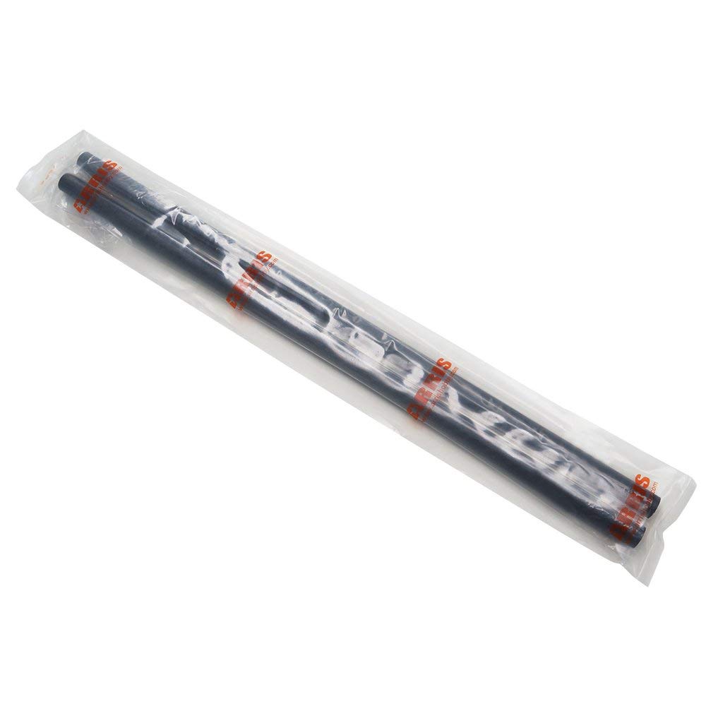 ARRIS 3K Carbon Pipe, Matte Surface Carbon Fiber Tube, Hollow Tube, 25mm Outer Diameter X 23mm Inner Diameter X 500mm Length, Twill Weave (Pack of 2)