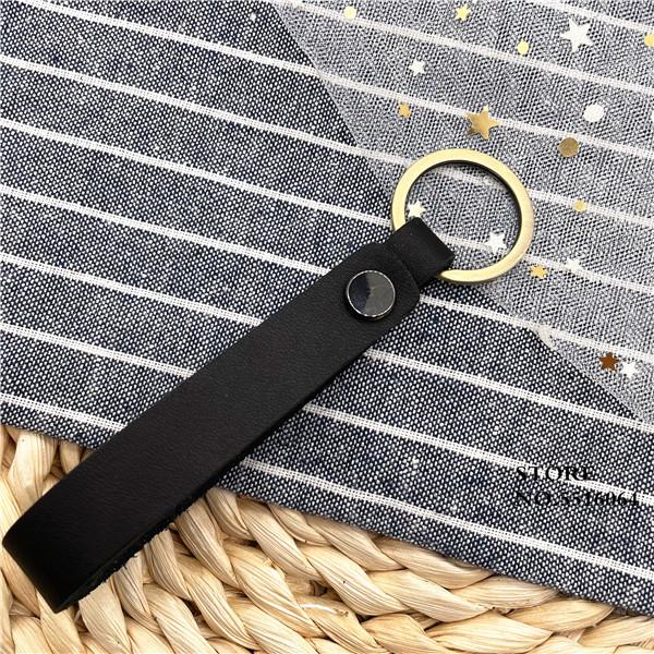 Handmade Retro Leather Lanyard Car Key Ring Keycord Phone Charm Key Universal Short Grip Lanyard Keychain Accessories