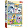 PUZZLE 2X70 MIT STITCH NIE LANGWEILIG 34444
