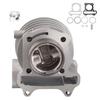 Engine Cylinder Rebuild Kit W Piston Ring Pin Gasket Moped Scooter Fit for GY6 80CC