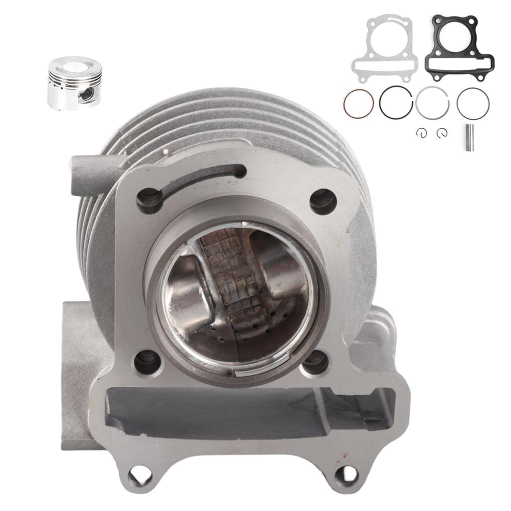 Engine Cylinder Rebuild Kit W Piston Ring Pin Gasket Moped Scooter Fit for GY6 80CC