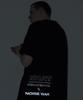 Wihaebeueoteil Reflective Side Logo Tshirts (Black)