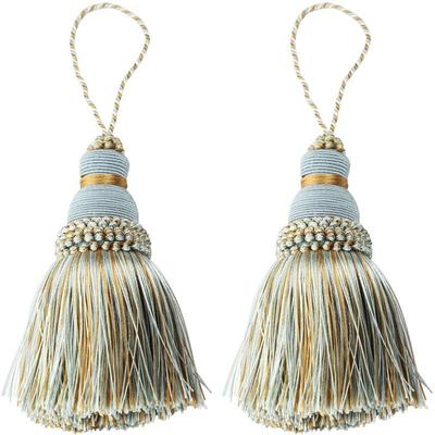 2Pc Home Decor wisząca lina jedwabny frędzel frędzle frędzle wykończenia dekoracji odzieży kluczowe frędzle dla majsterkowiczów ozdoby akcesoria do zasłon
