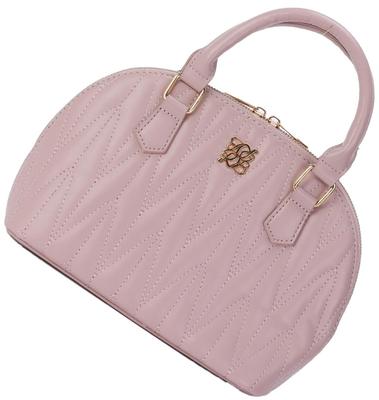 Rosa Axelväska Bostonväska Mini Boston Handväska 2WAY Crossbodyväska Toteväska Quiltad Quilt Feminin Enkel Look Söt Rosia Fristående [Altro Rose]