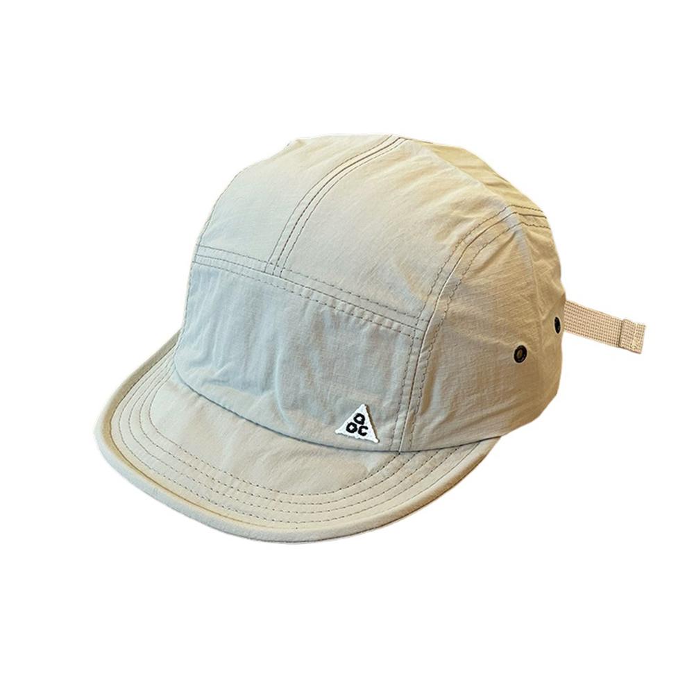 Outdoor Quick-Dry Baseball Cap Women's Korea Short Brim Baseball Hat Men and Women Casual Street Soft Brim Five-Piece Sun Hat