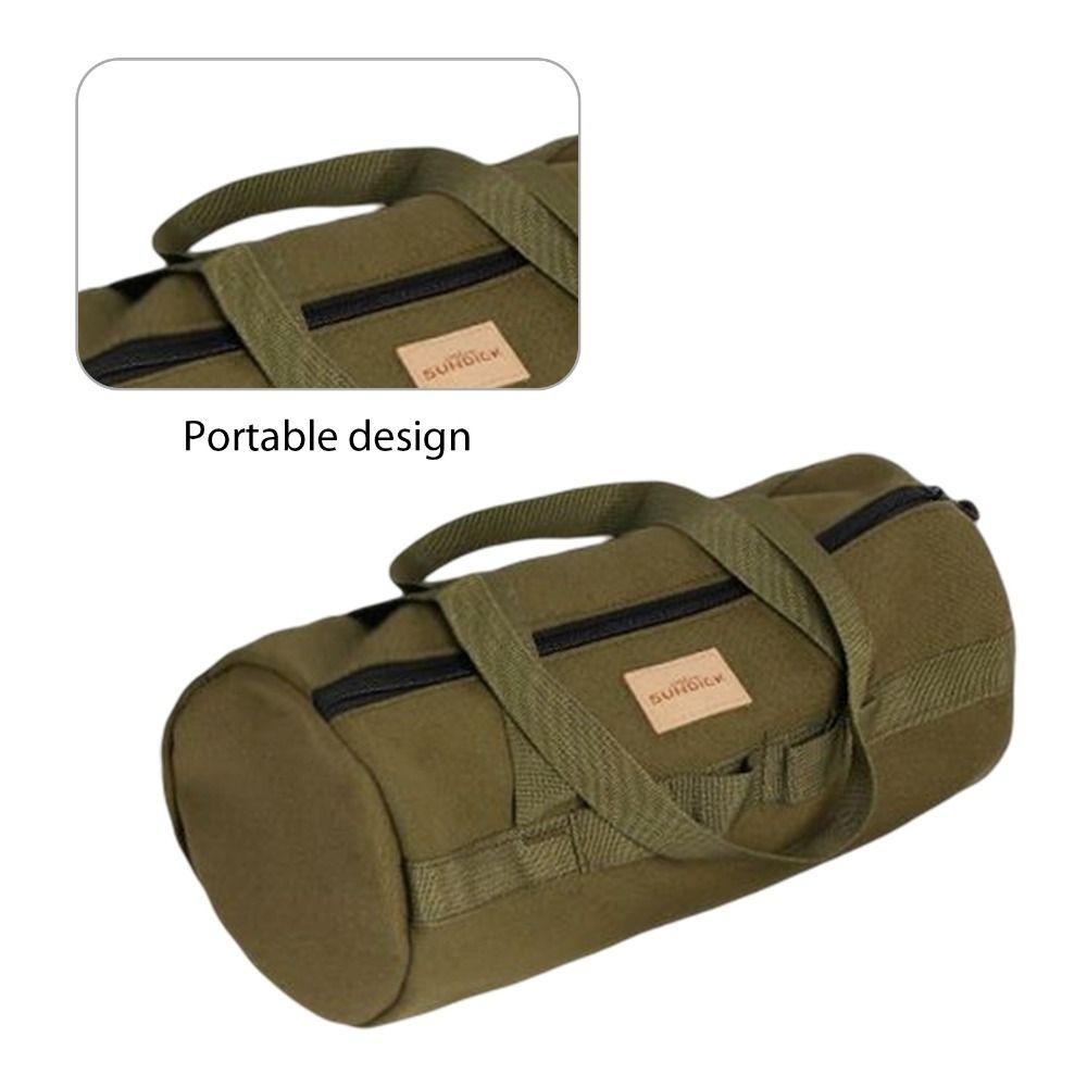 Large Capacity Ground Nail Storage Bag Waterproof Tent Peg Bag Tent Stake Tool Bag  Outdoor Camping