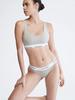 Calvin Klein Modern Cotton Bikini Snow Large Women's Panties, Heather/Neon Neps,