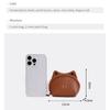 Minimalist Small Wallet Women Men Frog Coin Holders Zipper ID Case Coin Purses with Lanyard Keychain for Cards,Cash