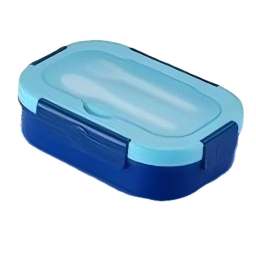 Kids Bento Box 4 scomparti a prova di perdite BPA Free contenitore portatile per il pranzo per bambini ragazzi ragazze