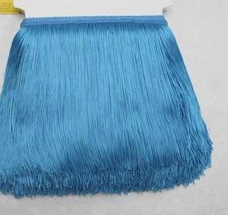 10-30cm10Metri Frange Pizzo Nappa Bordino Decorazione Tenda Danza Latina Accessori da Cucito Puntilla Borla Frange Lunghe da Cucire