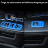 Blue Window Lift Switch Cover Trim for Dodge Charger/Durango 11+/RAM 1500 10-17
